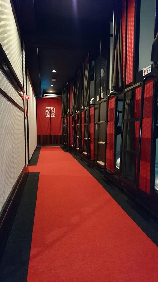 Capsule Hotel Hatagoya Tokyo Eksteriør billede